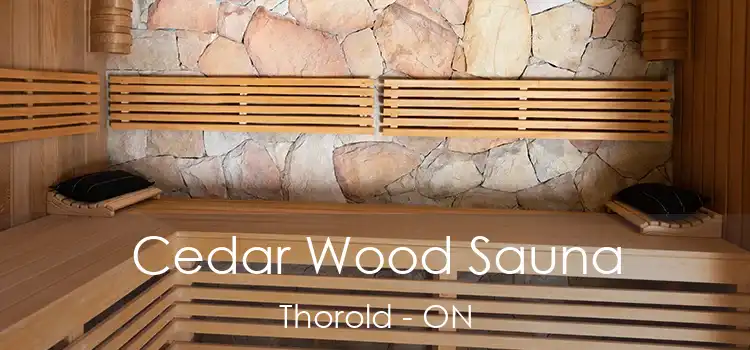  Cedar Wood Sauna Thorold - ON