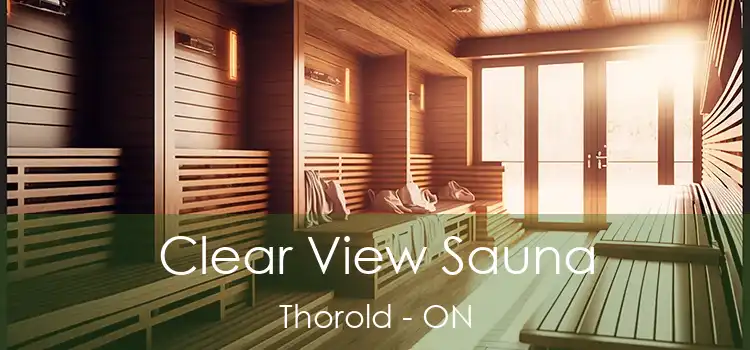  Clear View Sauna Thorold - ON