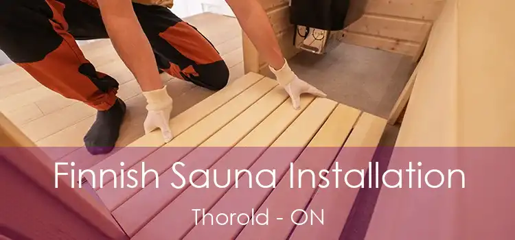  Finnish Sauna Installation Thorold - ON