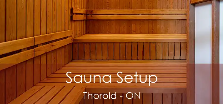  Sauna Setup Thorold - ON