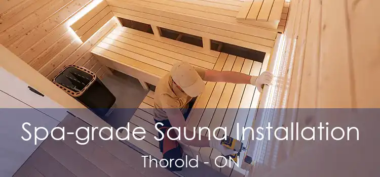  Spa-grade Sauna Installation Thorold - ON